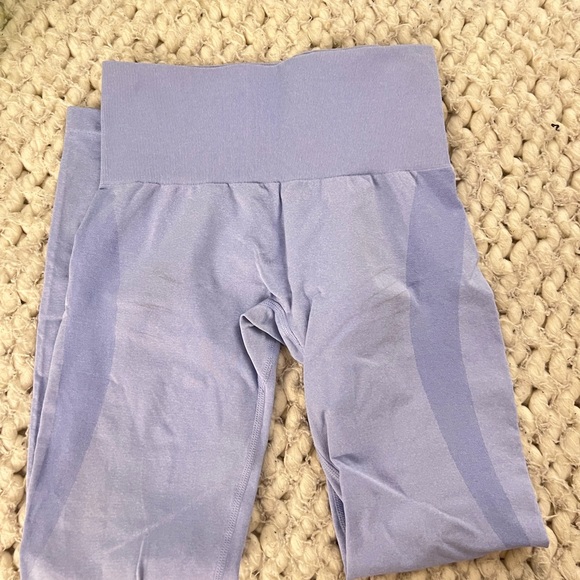 NGVTN Periwinkle curve seamless leggings - Picture 3 of 6